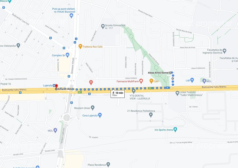 Politehnica, Lujerului, Militari,